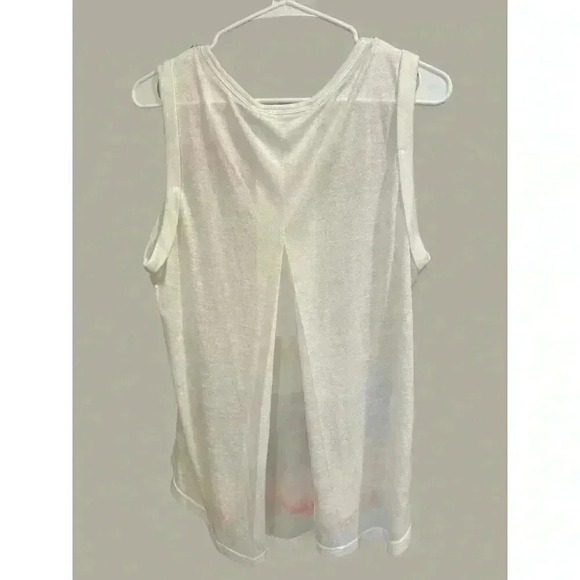 Miss Me Floral Sequined Tank Top Size M, Pre-Owned - Picture 4 of 5